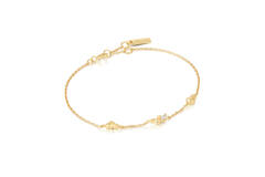 Gold Twisted - Bracelet - 16,5 - 18,5cm